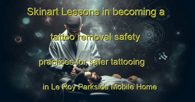 Skinart Lessons in becoming a tattoo removal safety practices for safer tattooing in Le Roy Parkside Mobile Home Park area | RemovalTraining | RemovalClasses | SkinartTraining-United States