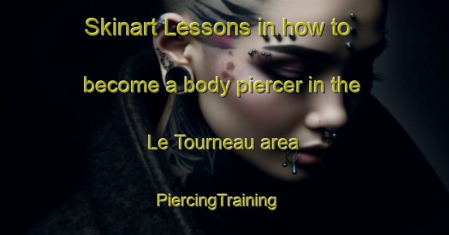 Skinart Lessons in how to become a body piercer in the Le Tourneau area | PiercingTraining | PiercingClasses | SkinartTraining-United States