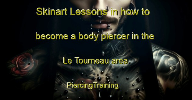Skinart Lessons in how to become a body piercer in the Le Tourneau area | PiercingTraining | PiercingClasses | SkinartTraining-United States