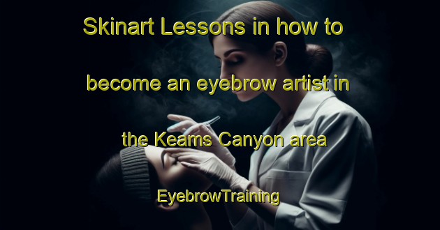 Skinart Lessons in how to become an eyebrow artist in the Keams Canyon area | EyebrowTraining | EyebrowClasses | SkinartTraining-United States