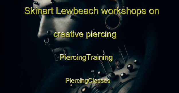 Skinart Lewbeach workshops on creative piercing | PiercingTraining | PiercingClasses | SkinartTraining-United States