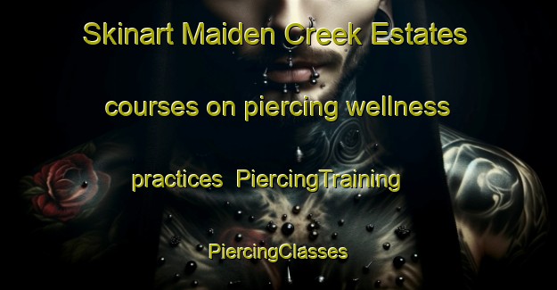 Skinart Maiden Creek Estates courses on piercing wellness practices | #PiercingTraining #PiercingClasses #SkinartTraining-United States