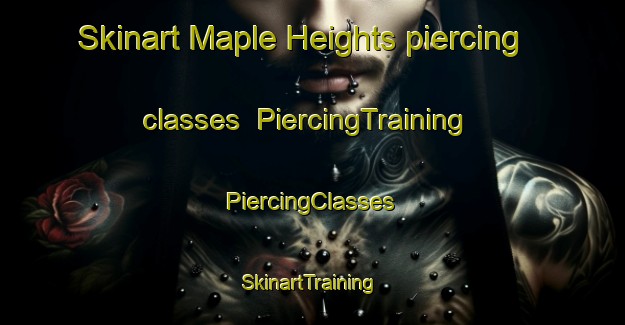 Skinart Maple Heights piercing classes | #PiercingTraining #PiercingClasses #SkinartTraining-United States