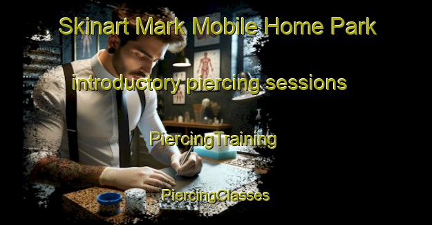 Skinart Mark Mobile Home Park introductory piercing sessions | #PiercingTraining #PiercingClasses #SkinartTraining-United States