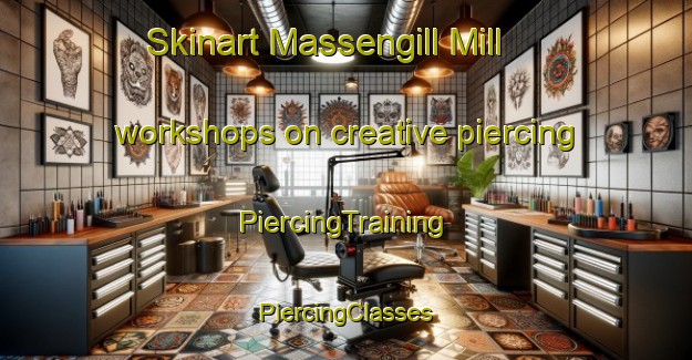 Skinart Massengill Mill workshops on creative piercing | #PiercingTraining #PiercingClasses #SkinartTraining-United States