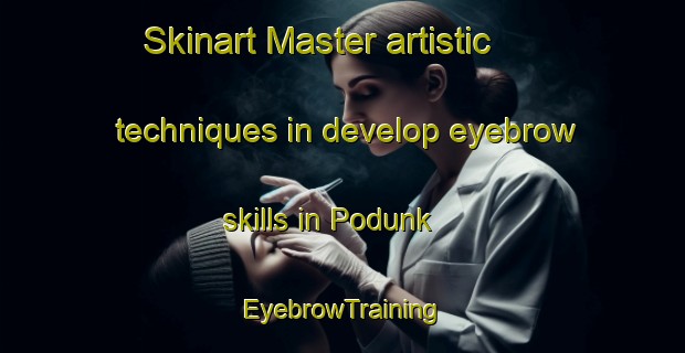 Skinart Master artistic techniques in develop eyebrow skills in Podunk | EyebrowTraining | EyebrowClasses | SkinartTraining-United States