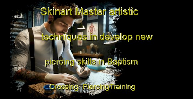Skinart Master artistic techniques in develop new piercing skills in Baptism Crossing | PiercingTraining | PiercingClasses | SkinartTraining-United States