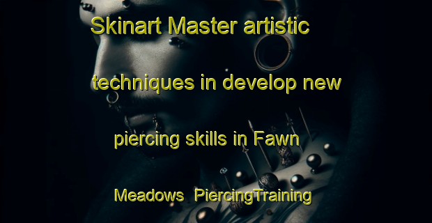 Skinart Master artistic techniques in develop new piercing skills in Fawn Meadows | PiercingTraining | PiercingClasses | SkinartTraining-United States