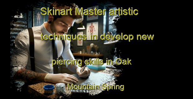 Skinart Master artistic techniques in develop new piercing skills in Oak Mountain Spring | PiercingTraining | PiercingClasses | SkinartTraining-United States