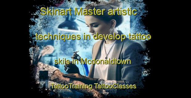 Skinart Master artistic techniques in develop tattoo skils in Mcdonaldtown | #TattooTraining #TattooClasses #SkinartTraining-United States