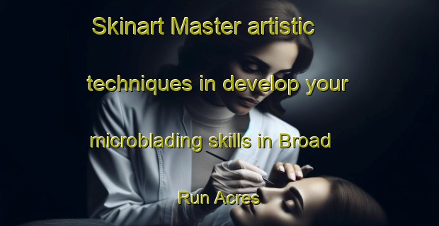 Skinart Master artistic techniques in develop your microblading skills in Broad Run Acres | MicrobladingTraining | MicrobladingClasses | SkinartTraining-United States