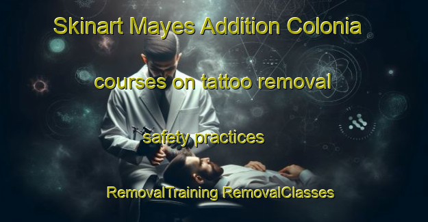 Skinart Mayes Addition Colonia courses on tattoo removal safety practices | #RemovalTraining #RemovalClasses #SkinartTraining-United States