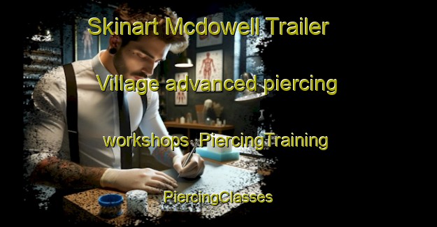 Skinart Mcdowell Trailer Village advanced piercing workshops | #PiercingTraining #PiercingClasses #SkinartTraining-United States