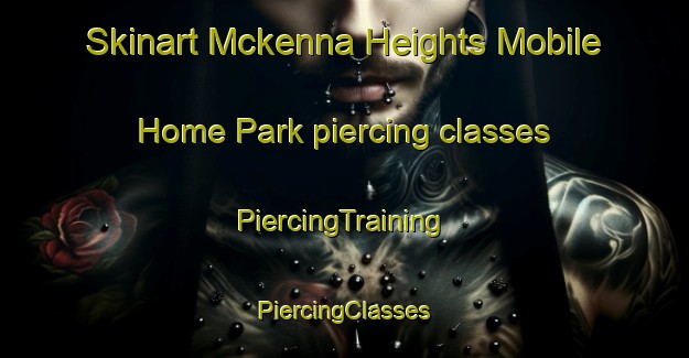 Skinart Mckenna Heights Mobile Home Park piercing classes | #PiercingTraining #PiercingClasses #SkinartTraining-United States