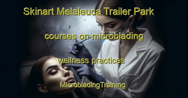 Skinart Melaleuca Trailer Park courses on microblading wellness practices | #MicrobladingTraining #MicrobladingClasses #SkinartTraining-United States