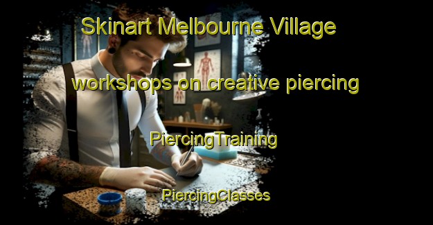 Skinart Melbourne Village workshops on creative piercing | #PiercingTraining #PiercingClasses #SkinartTraining-United States