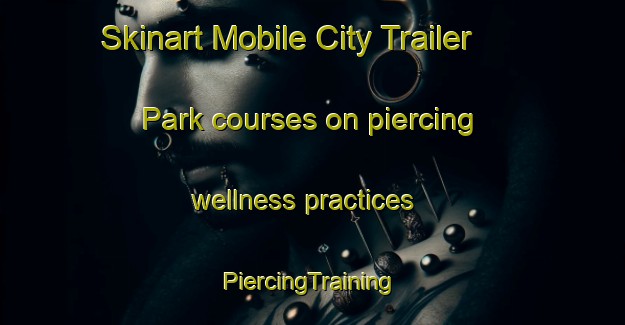 Skinart Mobile City Trailer Park courses on piercing wellness practices | #PiercingTraining #PiercingClasses #SkinartTraining-United States