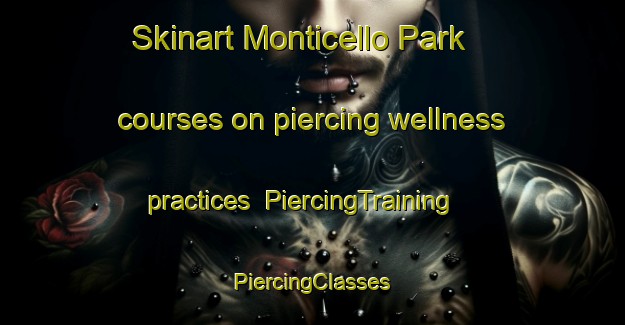 Skinart Monticello Park courses on piercing wellness practices | #PiercingTraining #PiercingClasses #SkinartTraining-United States