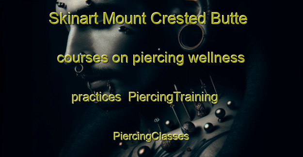 Skinart Mount Crested Butte courses on piercing wellness practices | #PiercingTraining #PiercingClasses #SkinartTraining-United States