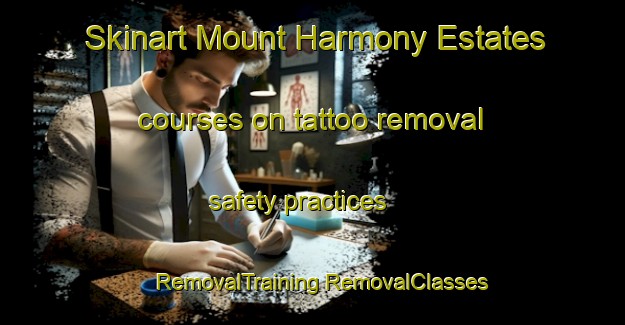 Skinart Mount Harmony Estates courses on tattoo removal safety practices | #RemovalTraining #RemovalClasses #SkinartTraining-United States