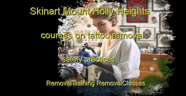 Skinart Mount Holly Heights courses on tattoo removal safety practices | #RemovalTraining #RemovalClasses #SkinartTraining-United States