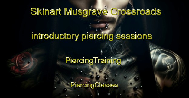 Skinart Musgrave Crossroads introductory piercing sessions | #PiercingTraining #PiercingClasses #SkinartTraining-United States