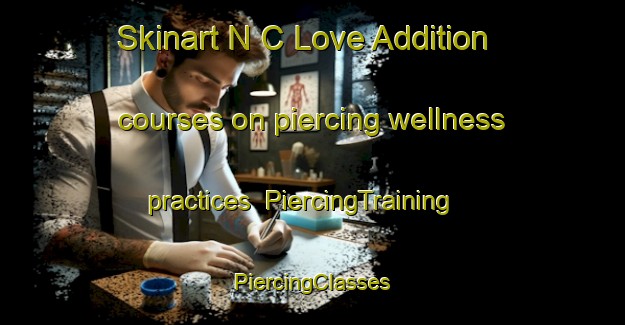 Skinart N C Love Addition courses on piercing wellness practices | #PiercingTraining #PiercingClasses #SkinartTraining-United States