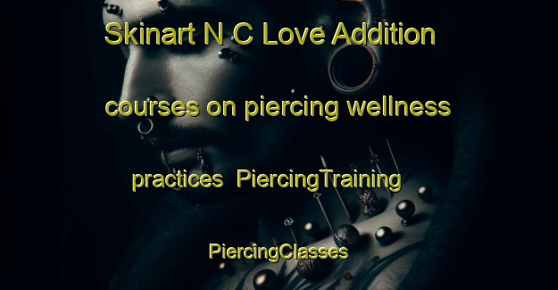 Skinart N C Love Addition courses on piercing wellness practices | #PiercingTraining #PiercingClasses #SkinartTraining-United States