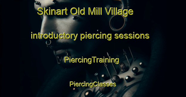 Skinart Old Mill Village introductory piercing sessions | #PiercingTraining #PiercingClasses #SkinartTraining-United States