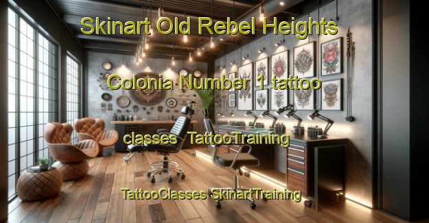 Skinart Old Rebel Heights Colonia Number 1 tattoo classes | #TattooTraining #TattooClasses #SkinartTraining-United States