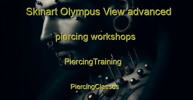 Skinart Olympus View advanced piercing workshops | PiercingTraining | PiercingClasses | SkinartTraining-United States