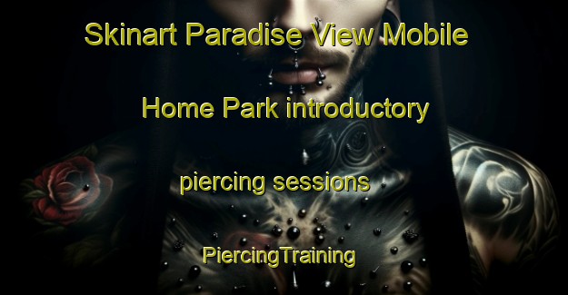 Skinart Paradise View Mobile Home Park introductory piercing sessions | #PiercingTraining #PiercingClasses #SkinartTraining-United States