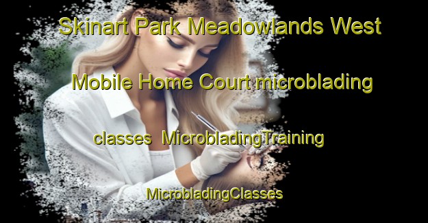 Skinart Park Meadowlands West Mobile Home Court microblading classes | #MicrobladingTraining #MicrobladingClasses #SkinartTraining-United States