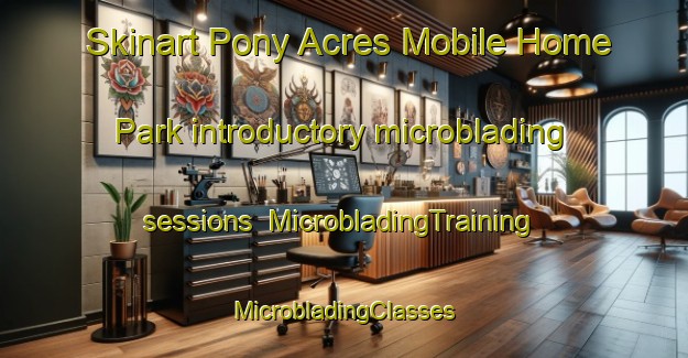 Skinart Pony Acres Mobile Home Park introductory microblading sessions | #MicrobladingTraining #MicrobladingClasses #SkinartTraining-United States