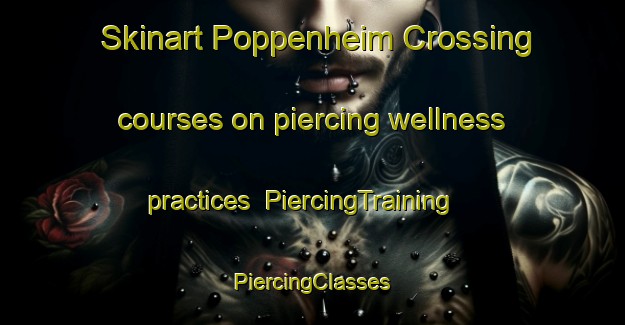 Skinart Poppenheim Crossing courses on piercing wellness practices | #PiercingTraining #PiercingClasses #SkinartTraining-United States