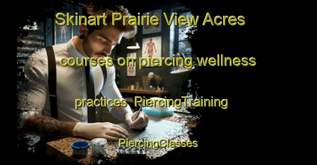 Skinart Prairie View Acres courses on piercing wellness practices | #PiercingTraining #PiercingClasses #SkinartTraining-United States