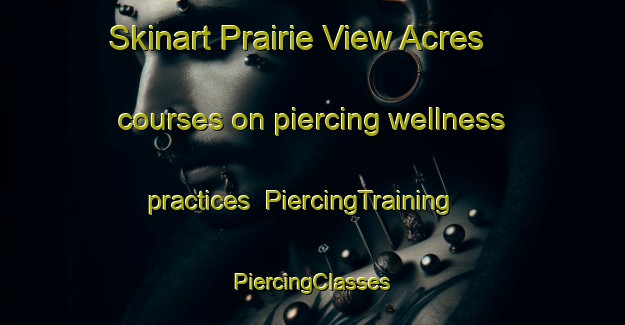 Skinart Prairie View Acres courses on piercing wellness practices | #PiercingTraining #PiercingClasses #SkinartTraining-United States