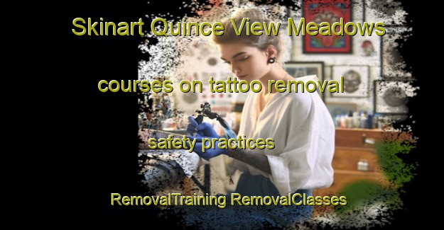 Skinart Quince View Meadows courses on tattoo removal safety practices | #RemovalTraining #RemovalClasses #SkinartTraining-United States