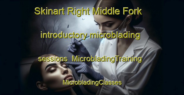 Skinart Right Middle Fork introductory microblading sessions | #MicrobladingTraining #MicrobladingClasses #SkinartTraining-United States