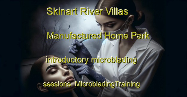 Skinart River Villas Manufactured Home Park introductory microblading sessions | #MicrobladingTraining #MicrobladingClasses #SkinartTraining-United States