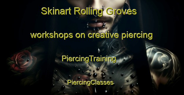 Skinart Rolling Groves workshops on creative piercing | PiercingTraining | PiercingClasses | SkinartTraining-United States
