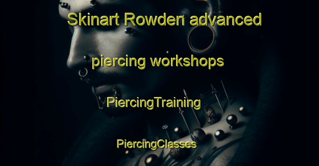 Skinart Rowden advanced piercing workshops | PiercingTraining | PiercingClasses | SkinartTraining-United States