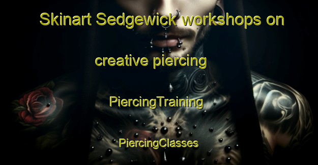 Skinart Sedgewick workshops on creative piercing | #PiercingTraining #PiercingClasses #SkinartTraining-United States