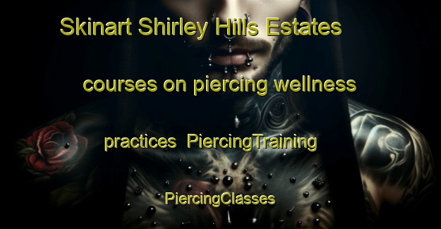 Skinart Shirley Hills Estates courses on piercing wellness practices | #PiercingTraining #PiercingClasses #SkinartTraining-United States