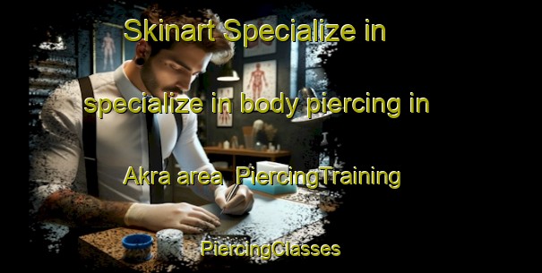 Skinart Specialize in specialize in body piercing in Akra area | #PiercingTraining #PiercingClasses #SkinartTraining-United States