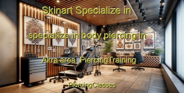 Skinart Specialize in specialize in body piercing in Akra area | #PiercingTraining #PiercingClasses #SkinartTraining-United States