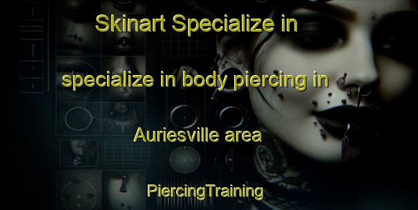 Skinart Specialize in specialize in body piercing in Auriesville area | #PiercingTraining #PiercingClasses #SkinartTraining-United States