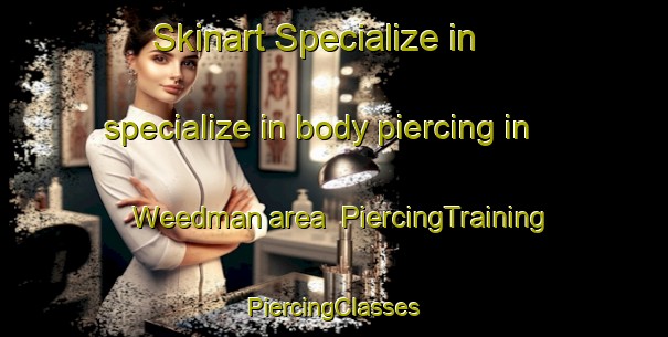 Skinart Specialize in specialize in body piercing in Weedman area | #PiercingTraining #PiercingClasses #SkinartTraining-United States