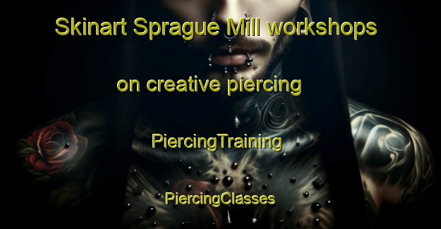 Skinart Sprague Mill workshops on creative piercing | #PiercingTraining #PiercingClasses #SkinartTraining-United States