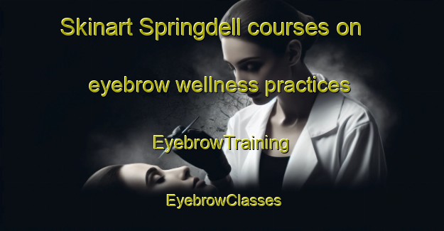 Skinart Springdell courses on eyebrow wellness practices | EyebrowTraining | EyebrowClasses | SkinartTraining-United States